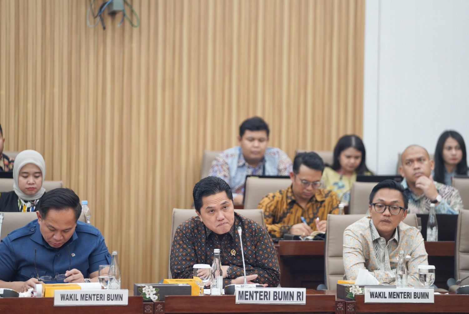 Rapat dengan DPR, Menteri BUMN Erick Thohir Pastikan Prioritas BUMN sejalan dengan Visi-Misi Presiden