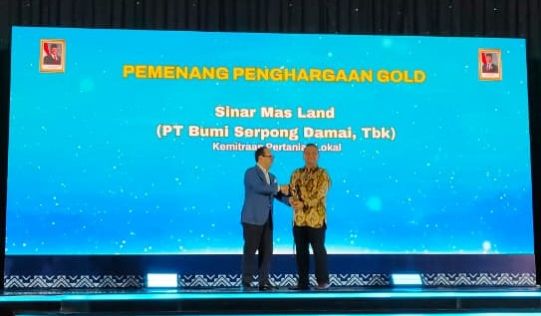 Keren, Program Kemitraan Pertanian Lokal dan Kampung Dolanan Khatulistiwa Sinar Mas Land Raih Penghargaan CSR dan Pembangunan Desa Berkelanjutan Award 2025