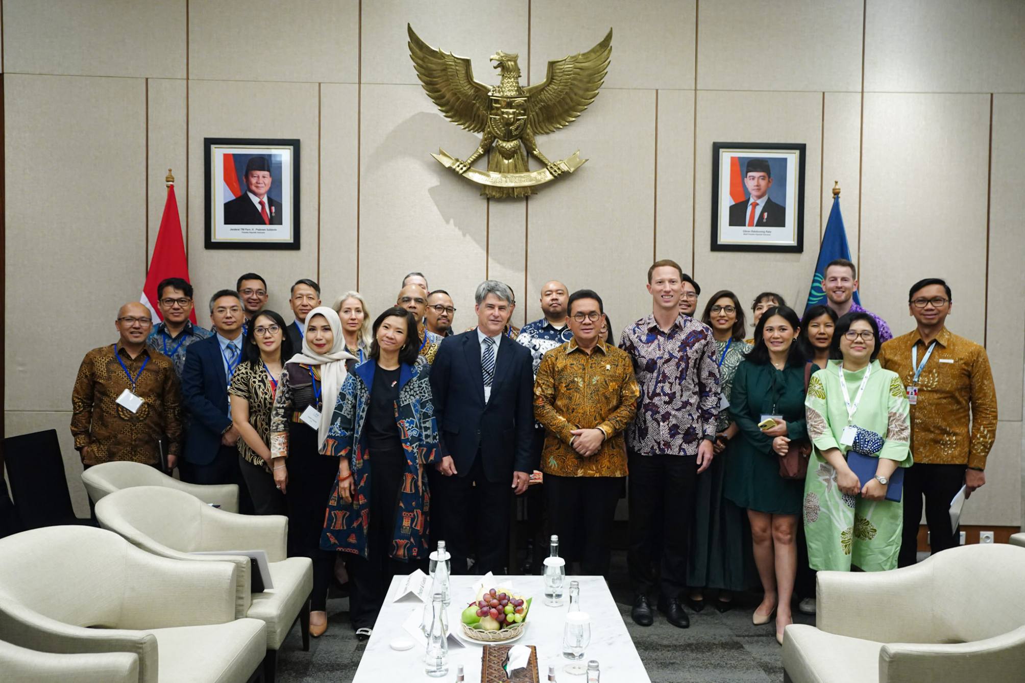 Bertemu Delegasi US-ABC di TEI ke-40, Mendag Busan Perkuat Kerja Sama Perdagangan dan Investasi dengan AS