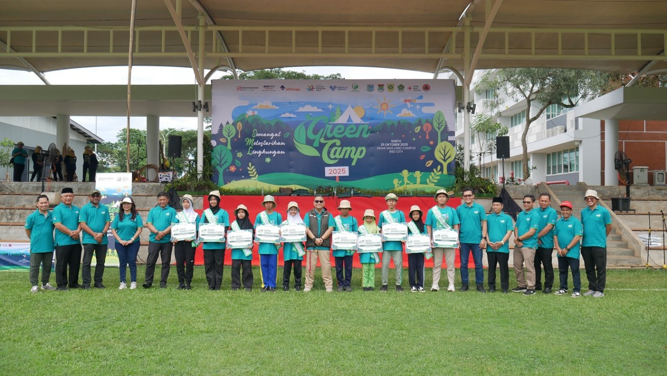Sinar Mas Land Gelar Green Camp 2025, Tumbuhkan Kepedulian Generasi Muda pada Pelestarian Alam dan Lingkungan Hidup