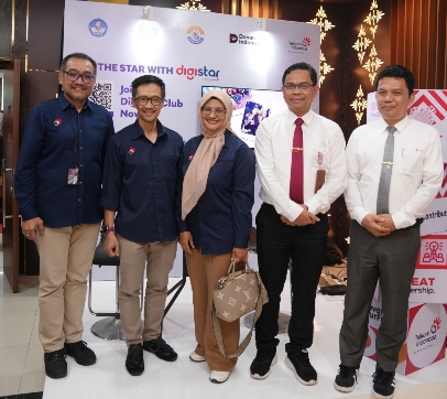 Mahasiswa Universitas Negeri Padang Antusias Mengikuti Digistar Telkom