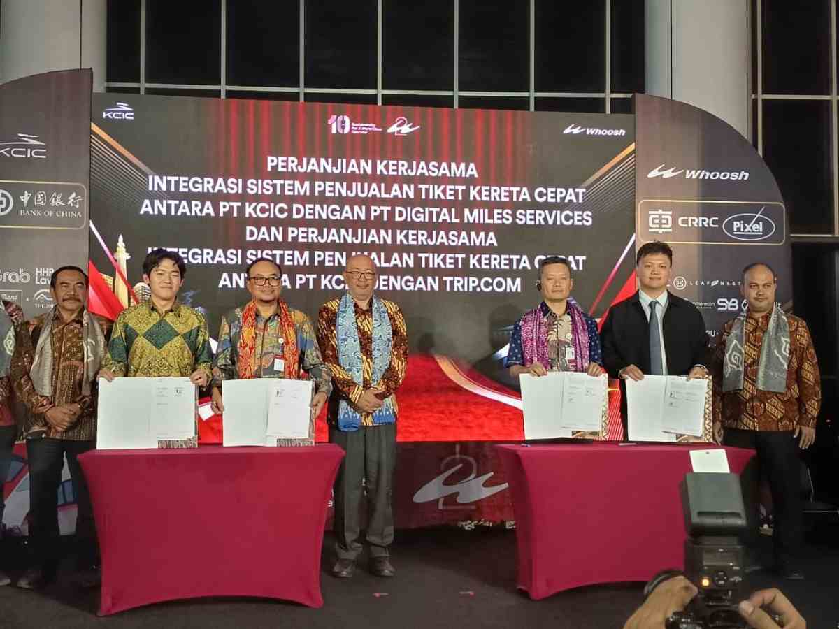 Trip.com dan Whoosh Teken Kerjasama, Mulai Januari 2026 Wisatawan dari seluruh Dunia Dapat Memesan Tiket Whoosh