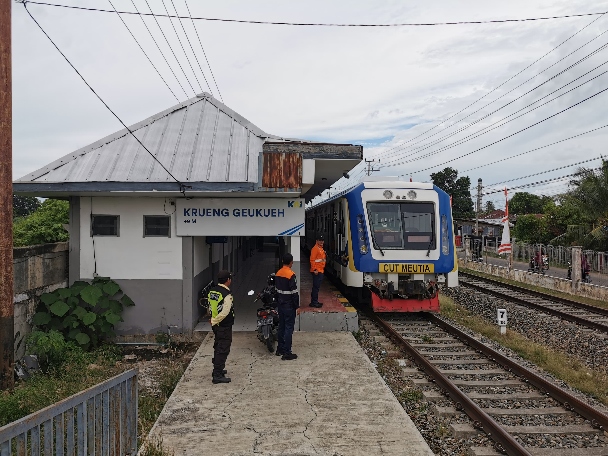Januari–Oktober 2025, KA Cut Meutia di Aceh Layani 33.637 Pelanggan