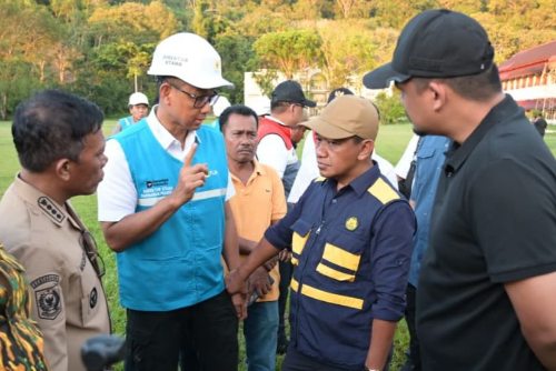 Percepat Pemulihan Listrik Sumatra Utara, Menteri ESDM Tinjau Lokasi Terdampak Bencana