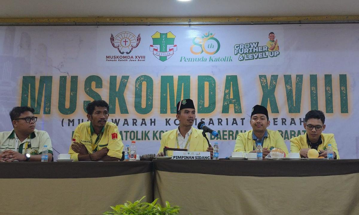 Alfian Syukur Terpilih Jadi Ketua Pemuda Katolik Jawa Barat di Muskomda XVIII