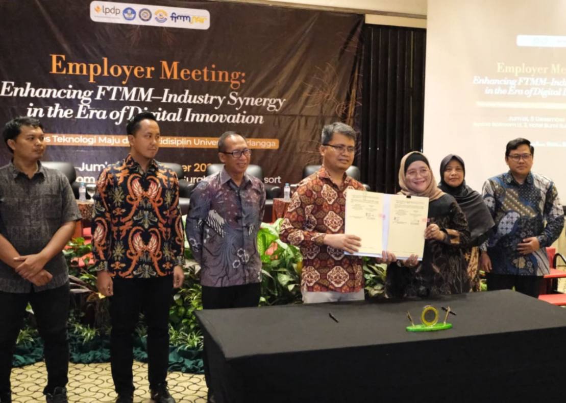 Perkuat Pengembangan AI Center of Excellence, Telkom Gandeng UNAIR 