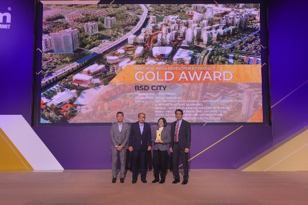 Hadirkan Produk Properti Inovatif, Visioner, dan Berpengaruh di Tingkat Asia, Sinar Mas Land Raih 2 Gold Winner dalam Ajang MIPIM Asia Awards 2025