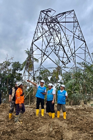 PLN Kebut Perbaikan Jalur Listrik Langsa-Pangkalan Brandan, Penopang Pemulihan Kelistrikan Aceh
