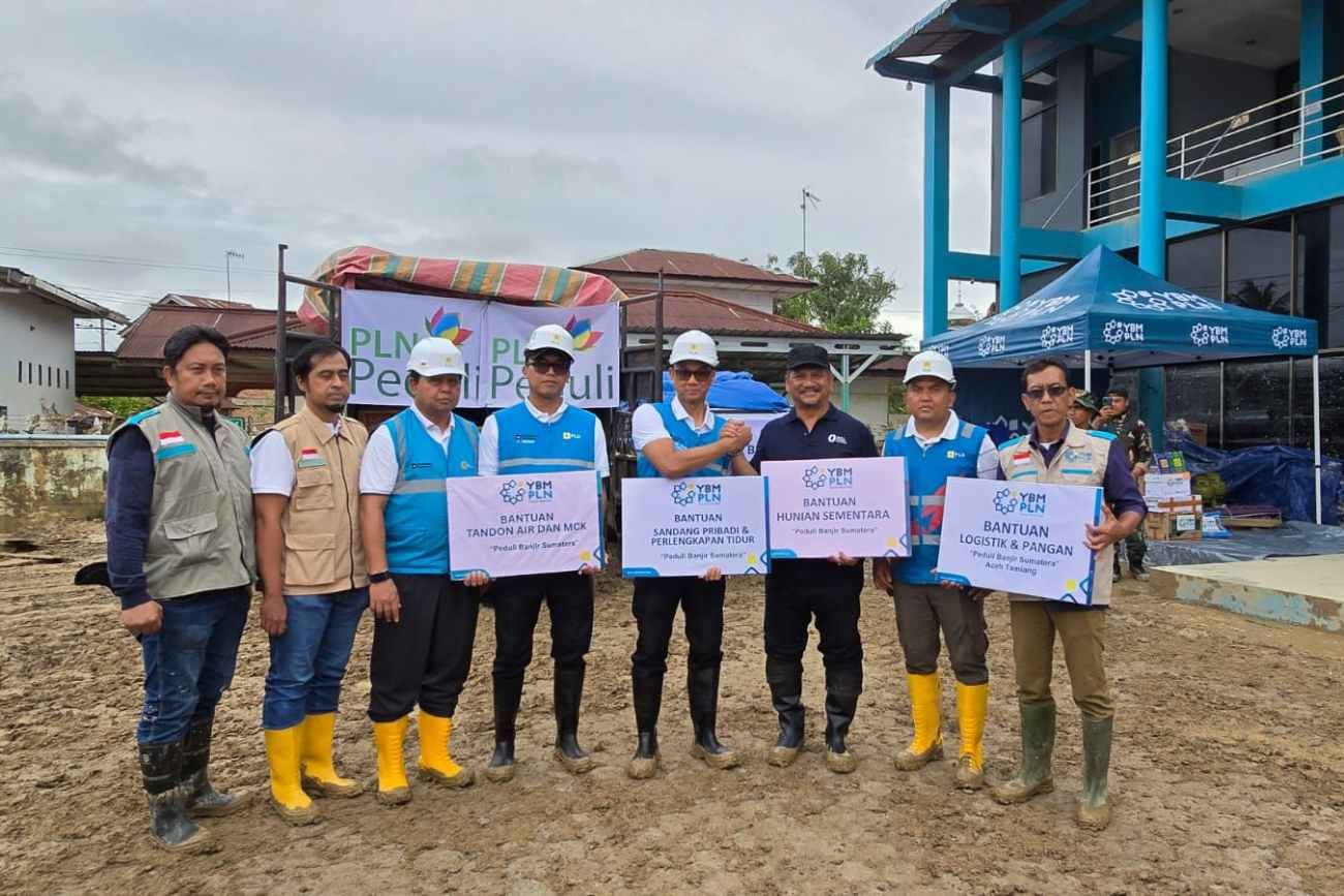 Dukung Pemulihan Pascabencana, PLN Salurkan Bantuan kepada Warga Terdampak di Aceh Tamiang