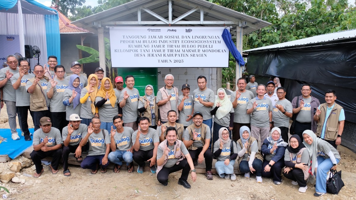 Program BULOG Industry Ecosociosystem dan Peduli Air Bersih di Sragen, Bantu Tingkatkan Ekonomi Desa