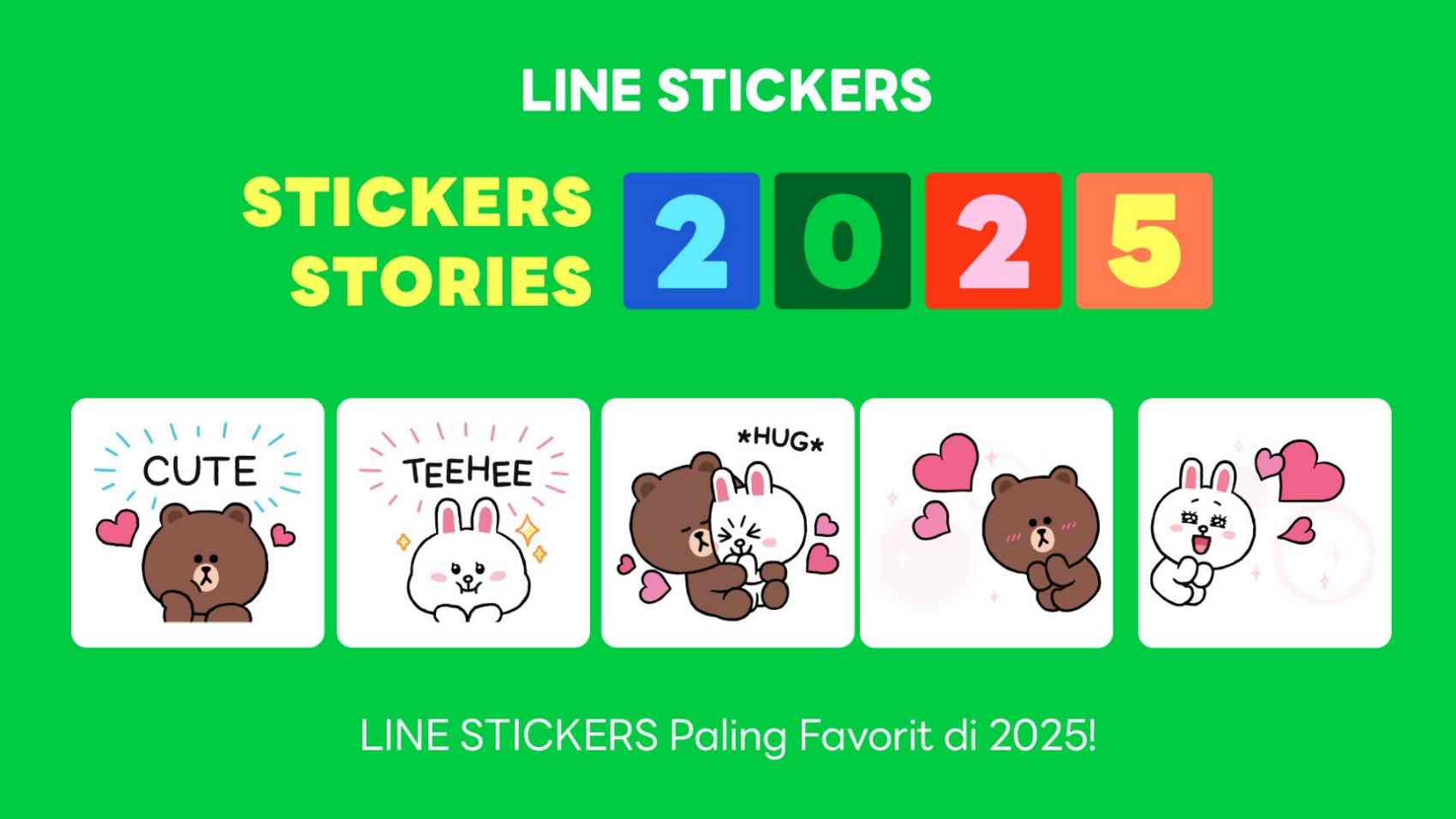 LINE Ungkap Stiker Favorit Pengguna Indonesia Sepanjang 2025
