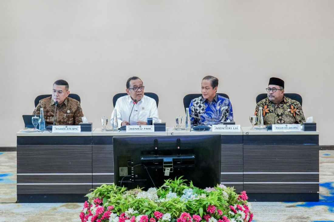 Pemerintah Perkuat Penanganan Terintegrasi Daerah Aliran Sungai Ciliwung untuk Antisipasi Banjir dan Longsor