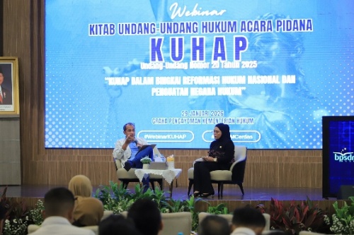 BPSDM Hukum Luncurkan Program Kompetensi ASN 2026 dan Sosialisasikan UU KUHAP Baru