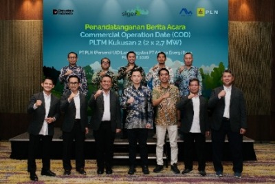 Proyek Pembangkit Listrik Kukusan 2 mulai Beroperasi, Target Produksi 35 GWh per Tahun
