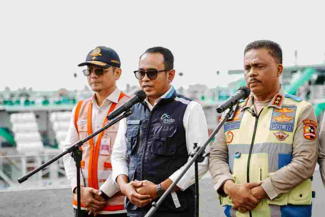 Jelang Angkutan Lebaran 2026, Kakorlantas Tinjau Kesiapan Pelabuhan Merak dan Bakauheni