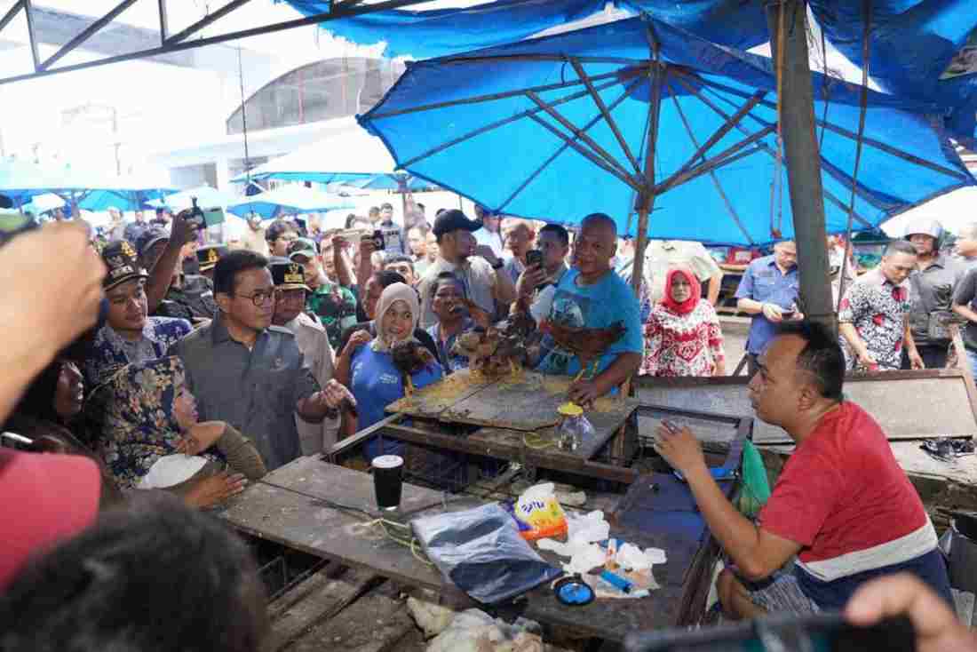 Pemulihan Pasar di Kota Tebing Tinggi Pascabencana, Mendag Busan: Perdagangan Kembali Normal dan Harga Bapok Stabil