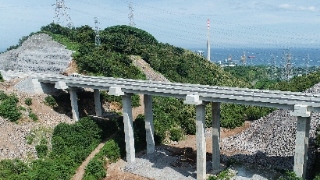 Suplai Beton WSBP untuk Jalan Tol Probolinggo–Banyuwangi Hampir Rampung