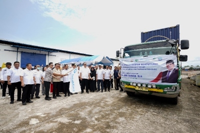 Kemendag Lepas Ekspor Rumput Laut senilai Rp1,7 Miliar dari Gudang SRG