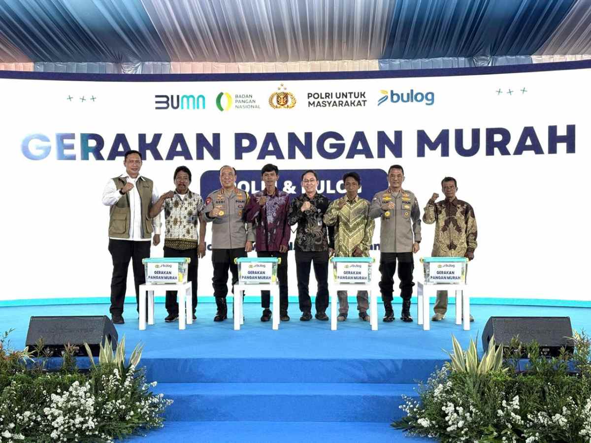 Menjelang Lebaran 2026, BULOG dan Polri Luncurkan Gerakan Pangan Murah