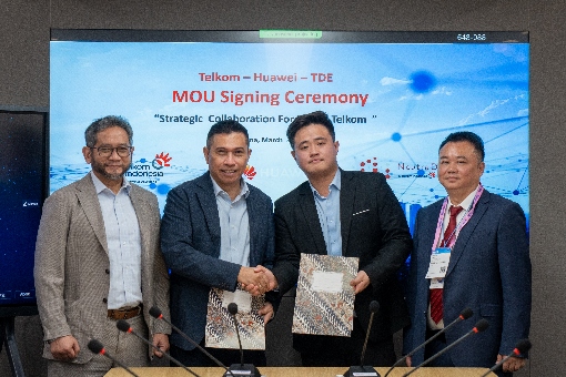Perkuat Infrastruktur Digital dan Ekosistem Data Center, TelkomGroup dan Huawei Teken MoU