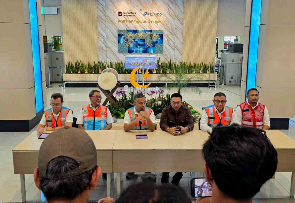 Mantap, Pelayanan Terminal Peti Kemas Tanjung Priok Jakut Berjalan Normal Usai Penyesuaian Sistem Gate Pass