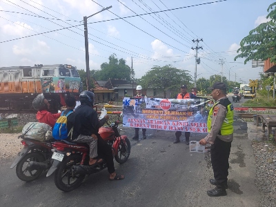 Kesadaran dan Kedisiplinan Pengendara Meningkat, Kecelakaan di Perlintasan Sebidang Terus Menurun