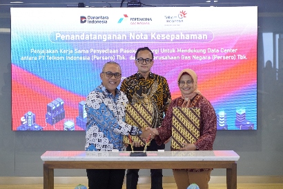Telkom–PGN Teken MoU untuk Integrasikan Infrastruktur Digital dengan Pasokan Energi Rendah Karbon