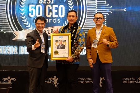 Dirut BULOG Ahmad Rizal Ramdhani Raih Indonesia Best 50 CEO Awards 2026, Perkuat Capaian Rekor Stok Beras 5 Juta Ton