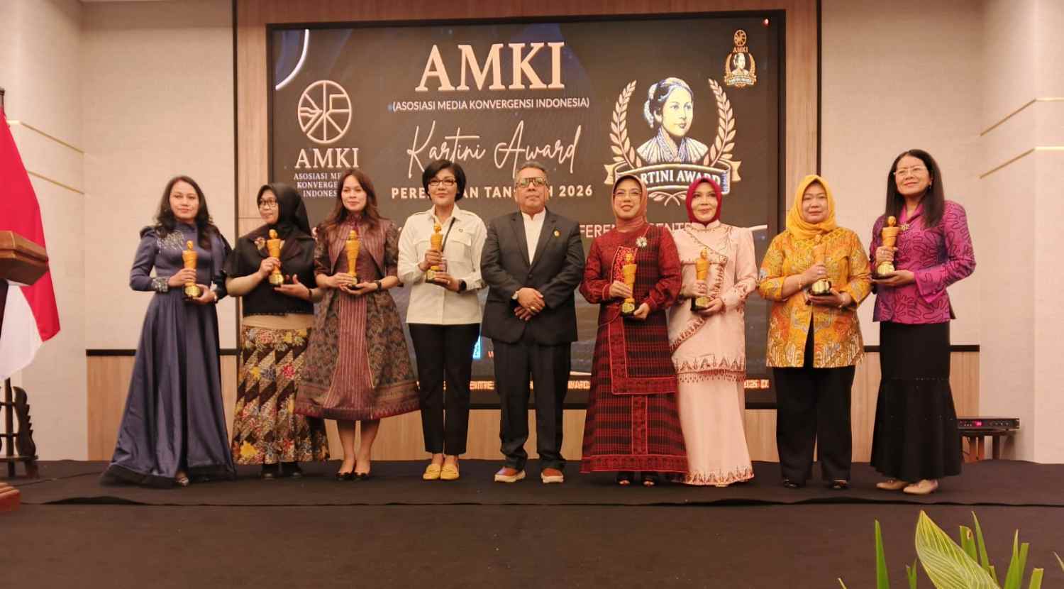 AMKI Berikan Penghargaan kepada 11 Perempuan Inspiratif di Ajang AMKI Kartini Award 2026