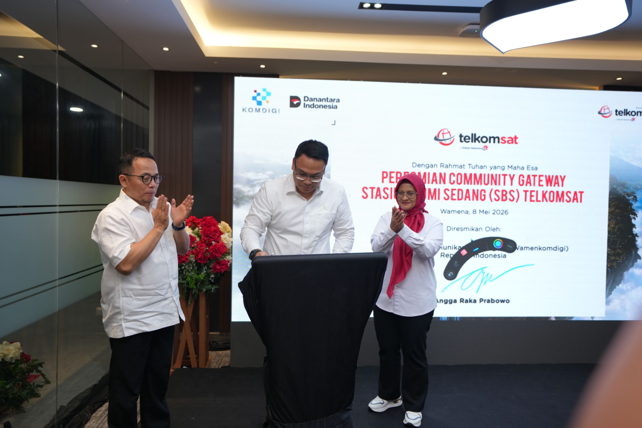 TelkomGroup Resmikan Community Gateway Wamena