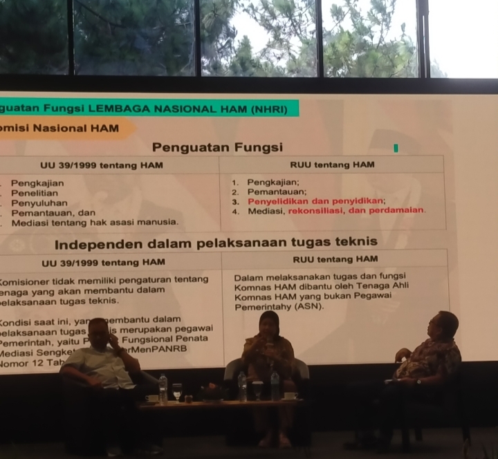 Bukan Melemahkan Komnas HAM, RUU HAM Justru Perkuat Institusi Nasional HAM