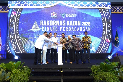 Mendag Busan Buka Rakornas Kadin Bidang Perdagangan 2026, Dorong Kolaborasi Majukan Perdagangan Nasional