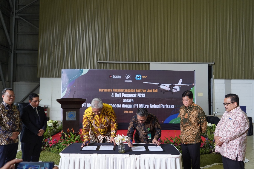 PTDI Teken Kontrak 4 Unit Pesawat N219 untuk Angkut Kargo di Wilayah Perintis