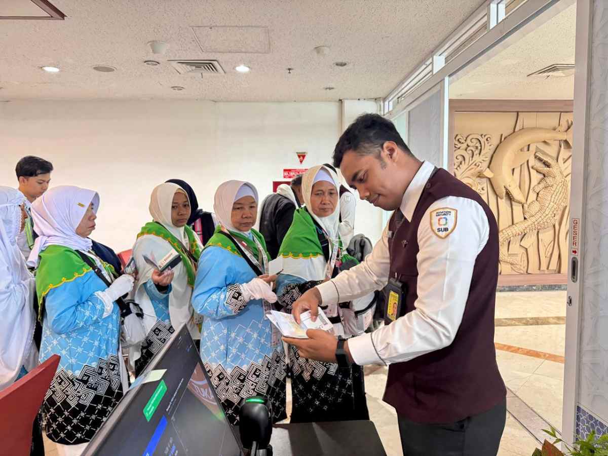 Keberangkatan Penerbangan Haji dari Bandara-bandara InJourney Airports Berjalan Lancar