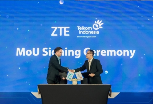 ZTE dan Telkom Indonesia Teken MoU untuk Percepat Pengembangan Solusi dan Infrastruktur Digital