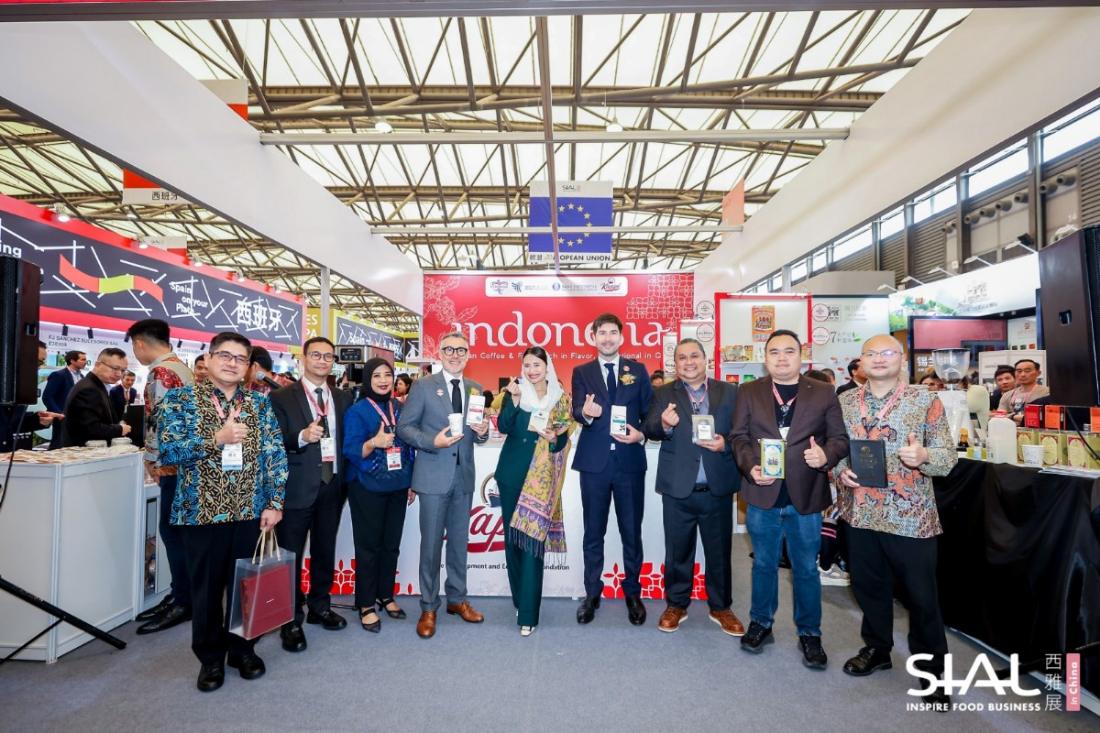 Wamendag Roro Dorong Ekspor Produk Mamin Indonesia di Ajang Salon International de l’Alimentation Shanghai 2026