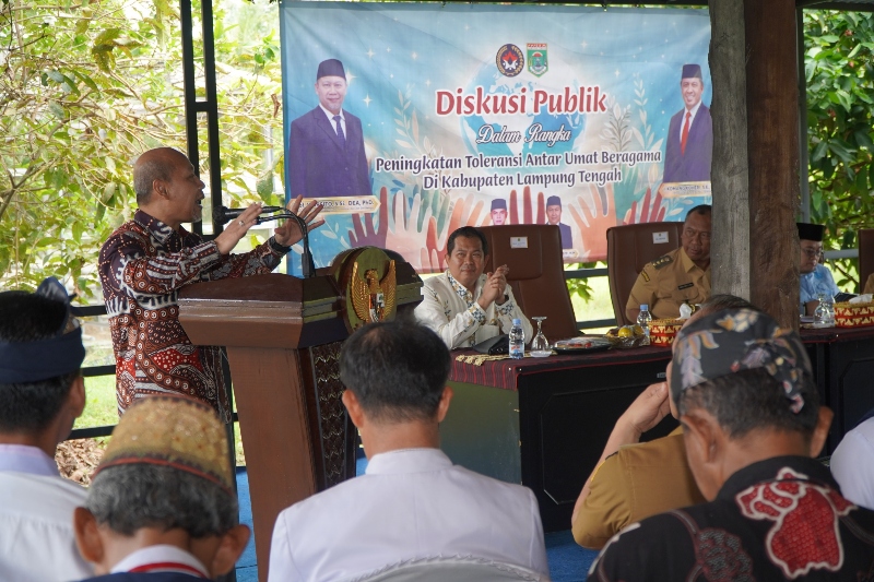 Kemenko PMK Dorong Lampung Tengah Jadi Percontohan Kerukunan Umat Beragama di Indonesia