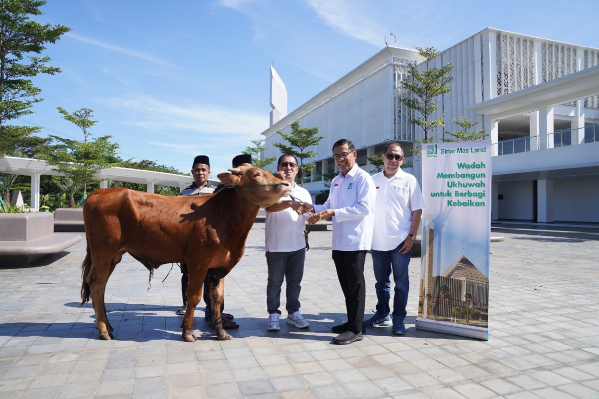 Rayakan Iduladha 1447 H, Yayasan Muslim Sinar Mas Land Salurkan Bantuan 482 Ekor Hewan Kurban kepada Masyarakat