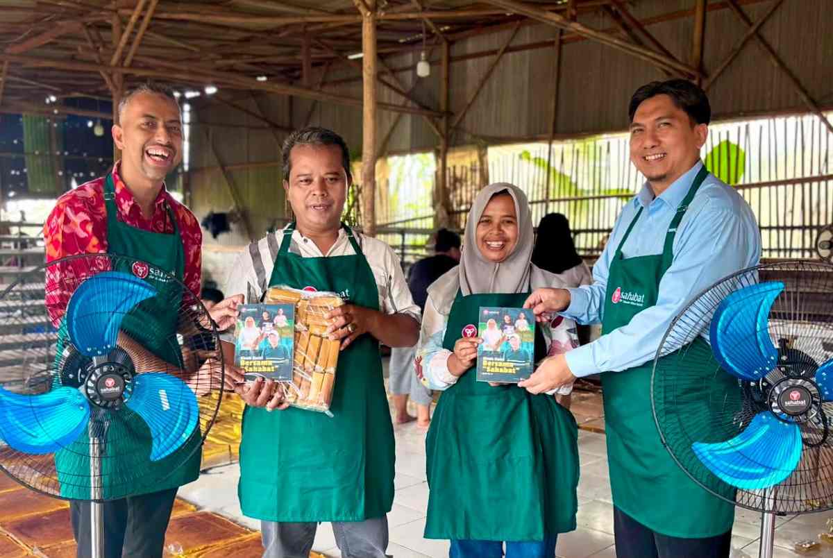 Kunjungi UMKM di Tangerang, KSP Sahabat Mitra Sejati Tegaskan Komitmen Dorong Pertumbuhan Sektor Produktif