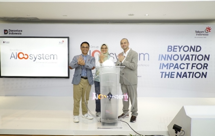 Telkom Luncurkan AIcosystem, Siap Garap Peluang AI di berbagai Sektor Industri