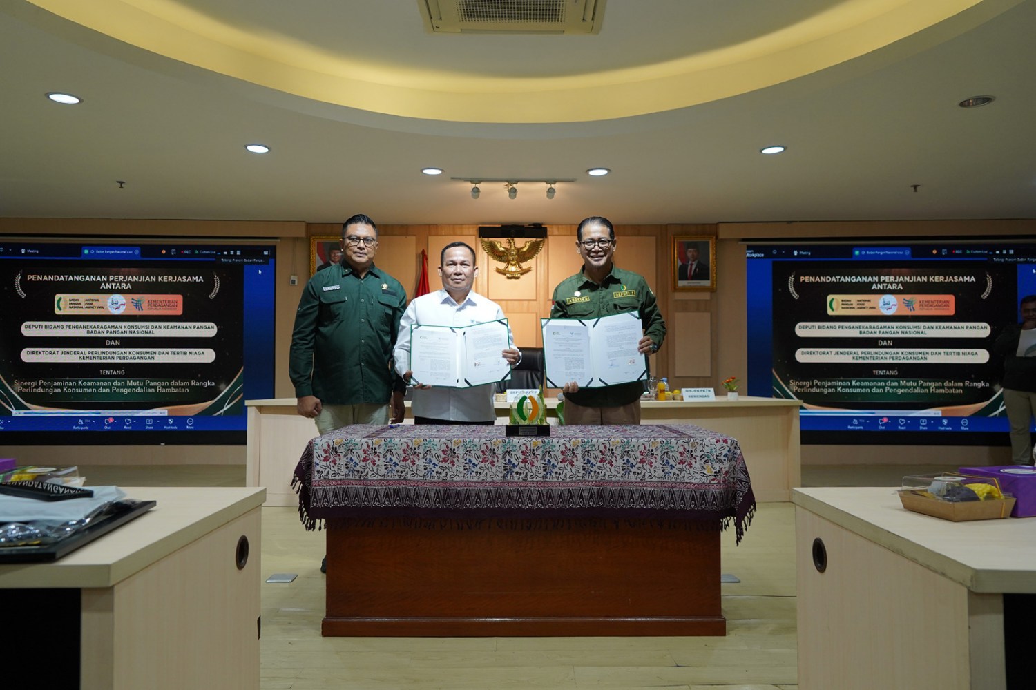Tingkatkan Ekspor Pangan Indonesia ke Pasar Global, Kemendag-Bapanas Bersinergi Perkuat Keamanan Pangan Nasional