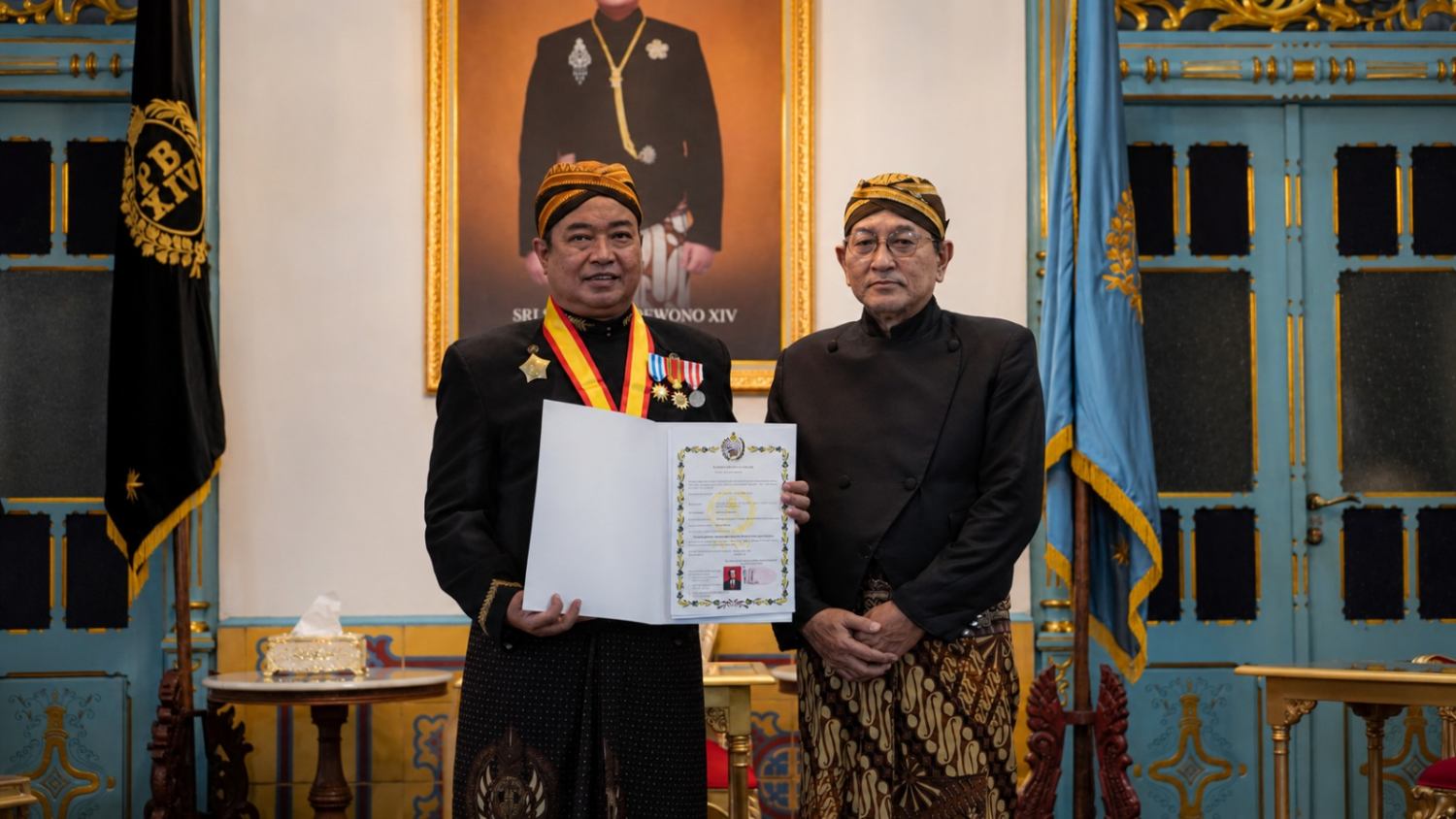 Dirut Pelabuhan Tanjung Priok Nonpetikemas Indra Hidayat Sani Terima Gelar Kehormatan Kanjeng Raden Tumenggung dari Keraton Surakarta