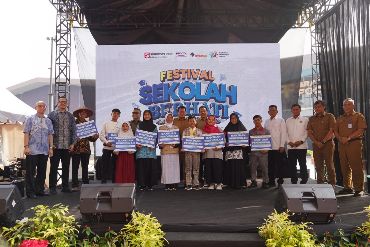 Sinar Mas Land Dukung Inovasi Pendidikan Lewat Festival Sekolah BERHATI 2026 dan Peluncurkan Platform e-Learning