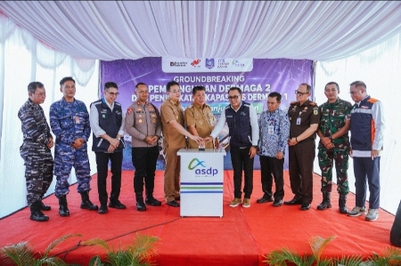 Dirut ASDP: Groundbreaking Dermaga II dan Peningkatan Kapasitas Dermaga I Tanjung Kalian Dorong Konektivitas