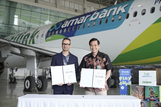 Amar Bank dan Citilink Jalin Kolaborasi Strategis