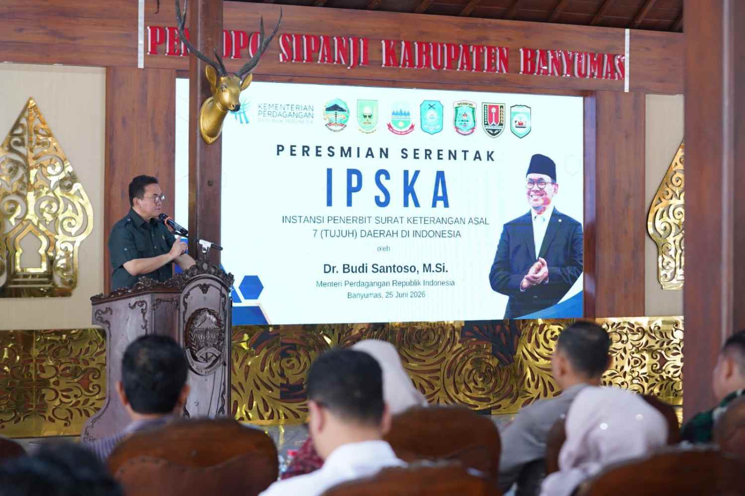 Perkuat Layanan Ekspor di Daerah, Mendag Busan Resmikan Serentak Tujuh Kantor Layanan Penerbit SKA
