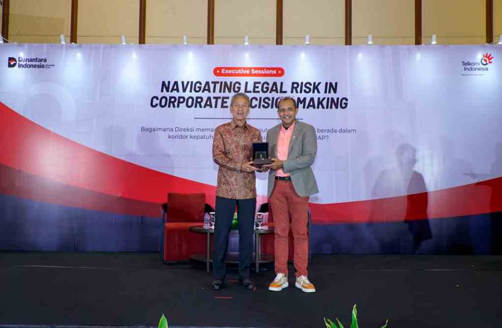 Telkom Gelar Executive Session bertajuk Navigating Legal Risk in Corporate Decision Making, Hadirkan Wamenkum