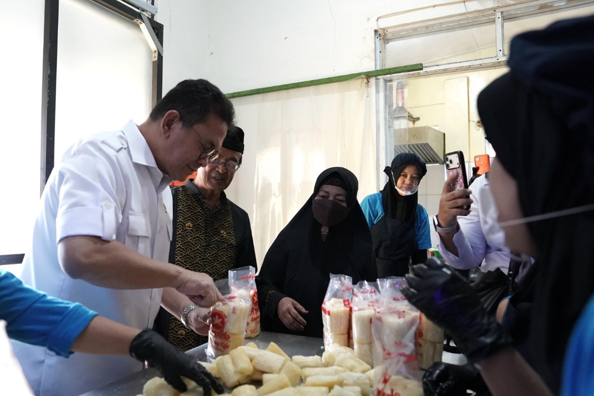 Tembus Pasar Global, Mendag Busan Apresiasi Inovasi Argotelo Kembangkan Olahan Singkong