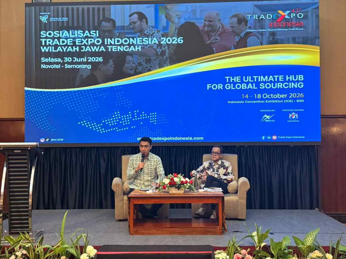 Kemendag Gelar Sosialisasi TEI 2026 di Semarang, Ajak Pelaku Usaha Optimalkan Peluang untuk Perluas Pasar Ekspor
