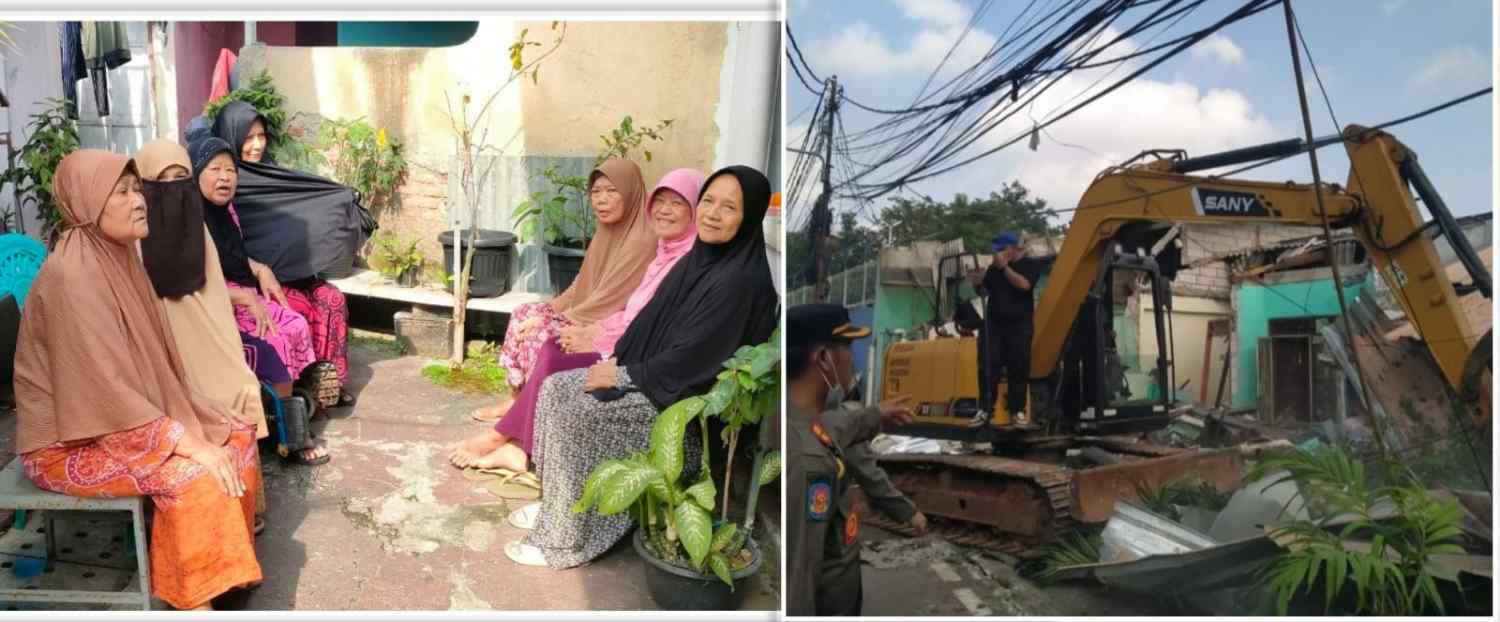Sebulan Pasca Penggusuran, Apa Kabar Keluarga Pensiunan PNS DKI di Benhil